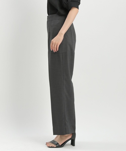 Andemiu(アンデミュウ)の「ポケットハイウエストパンツ576750(その他パンツ・レディース・ブラック/チャコールグレー/ブラウン・SMALL/MEDIUM)」の21枚目の写真