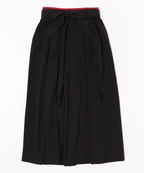 カヤ（カヤ）の「【カヤ】小夜 袴ならいスカート（スカート・レディース・スミクロ/ネイビー/グリーン・FREE）」の4枚目の写真