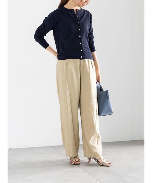 Te chichi(テチチ)の「ハイツイストコットンクルーカーディガン(カーディガン/ボレロ・レディース・ブラック/レッド/ネイビー/オフホワイト/シルバー・F)」の22枚目の写真