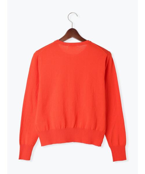 Te chichi(テチチ)の「ハイツイストコットンクルーカーディガン(カーディガン/ボレロ・レディース・ブラック/レッド/ネイビー/オフホワイト/シルバー・F)」の11枚目の写真