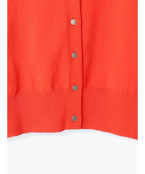 Te chichi(テチチ)の「ハイツイストコットンクルーカーディガン(カーディガン/ボレロ・レディース・ブラック/レッド/ネイビー/オフホワイト/シルバー・F)」の8枚目の写真