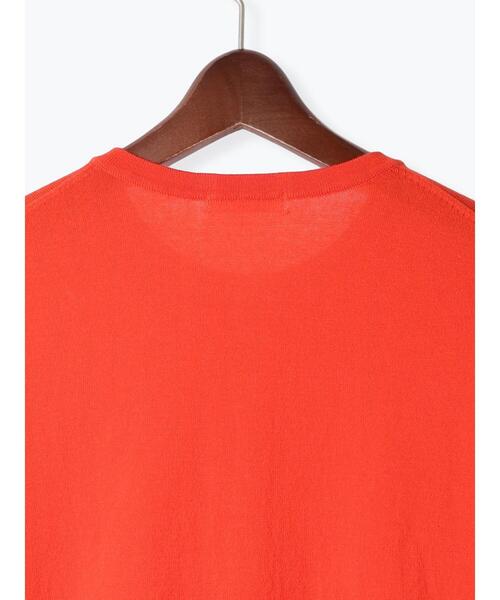 Te chichi(テチチ)の「ハイツイストコットンクルーカーディガン(カーディガン/ボレロ・レディース・ブラック/レッド/ネイビー/オフホワイト/シルバー・F)」の7枚目の写真