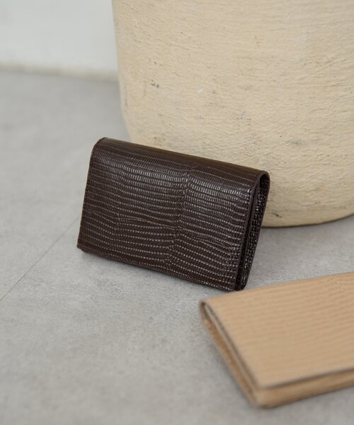 GALLARDAGALANTE（ガリャルダガランテ）の「【2.718】ミニウォレット（財布・レディース・ダークブラウン/ベージュ・FREE）」の2枚目の写真
