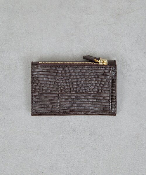 GALLARDAGALANTE（ガリャルダガランテ）の「【2.718】ミニウォレット（財布・レディース・ダークブラウン/ベージュ・FREE）」の4枚目の写真