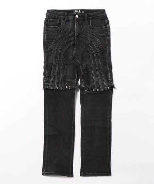 GUAPI/グアピ/Iron Grey Convertible Denim（デニムパンツ