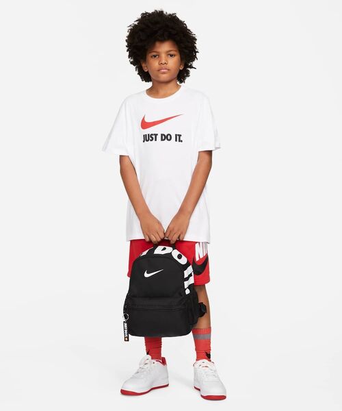 NIKE（ナイキ）の「ナイキ ブラジリア JDI キッズ ミニ バックパック (11L) / Nike Brasilia JDI Kids' Mini Backpack (11L) DR6091-010 Black（バックパック/リュック・キッズ・ブラック・ONE SIZE）」の5枚目の写真