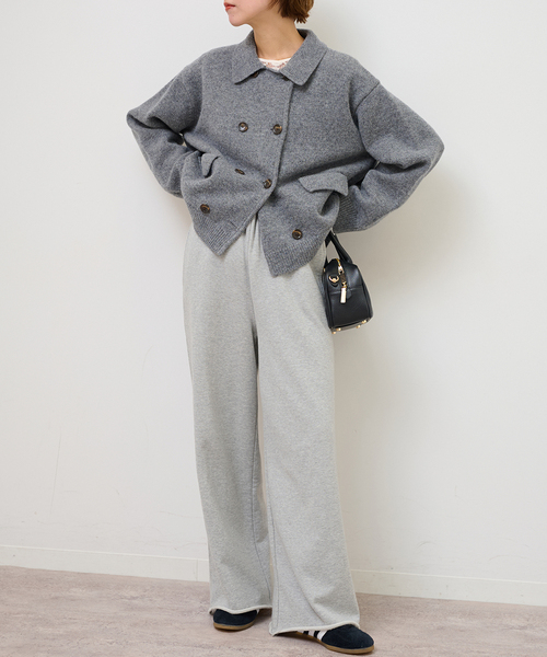 JOURNAL STANDARD relume(ジャーナルスタンダード レリューム)の「《追加11 / 新色》ワイドスウェットパンツ(スウェットパンツ・レディース・グレー/ブラウン/ブラック系その他/オートミール・FREE)」の17枚目の写真