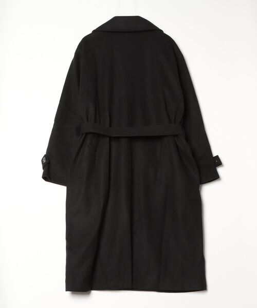 MandO(エムオー)(エムオー)の「ウールライクスタンドトレンチコート(トレンチコート・メンズ・ネイビー/ブラック・LARGE/MEDIUM)」の16枚目の写真