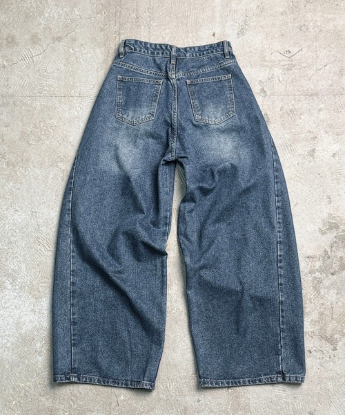 CALIFORNIA OUTFITTERS(カリフォルニア アウトフィッターズ)の「7A8 サイド切り替え ワイドデニムパンツ(デニムパンツ・メンズ・ブラック/ライトブルー/グレー/ブルー/ダークブルー・S/M/L/XL)」の13枚目の写真