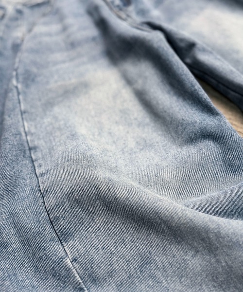 CALIFORNIA OUTFITTERS(カリフォルニア アウトフィッターズ)の「7A8 サイド切り替え ワイドデニムパンツ(デニムパンツ・メンズ・ブラック/ライトブルー/グレー/ブルー/ダークブルー・S/M/L/XL)」の21枚目の写真