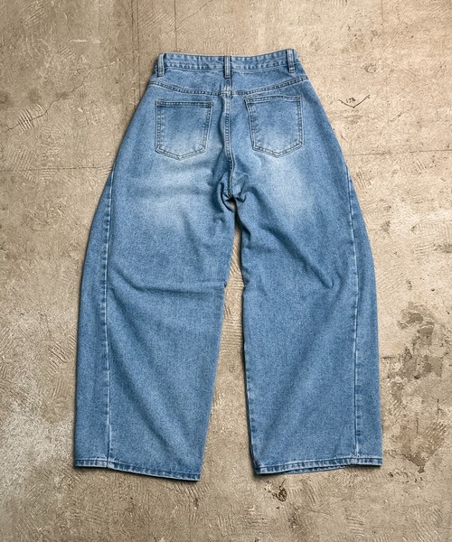 CALIFORNIA OUTFITTERS(カリフォルニア アウトフィッターズ)の「7A8 サイド切り替え ワイドデニムパンツ(デニムパンツ・メンズ・ブラック/ライトブルー/グレー/ブルー/ダークブルー・S/M/L/XL)」の16枚目の写真