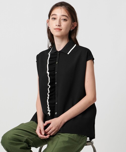 MISAUNITED ARROWS ミニマルフリル ニット UNITED ARROWS｜ミニマルフリル ニット 5SL | Rakuten Fashion
