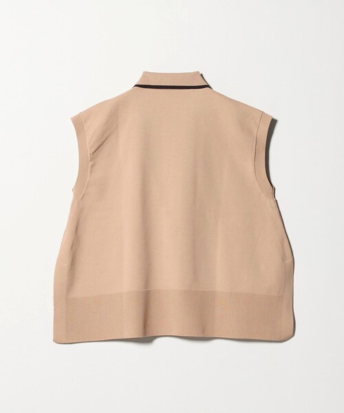 UNITED ARROWS（ユナイテッドアローズ）の「ミニマル フリル ベスト（ベスト・レディース・オフホワイト/ネイビー/ブラック/ダークグレー/ベージュ・FREE）」の20枚目の写真