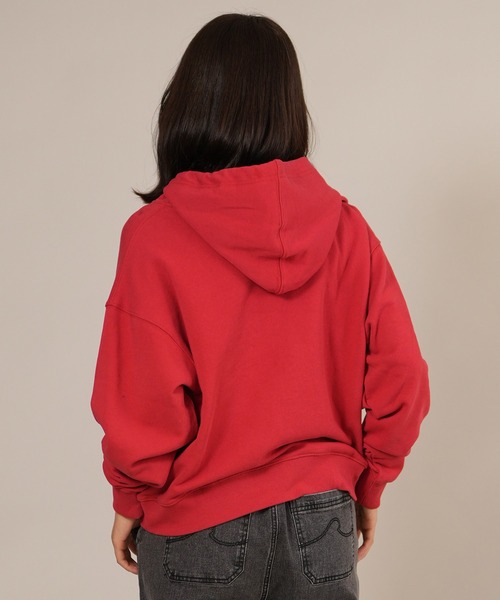 ムラサキスポーツ(ムラサキスポーツ)の「RIKKA FEMME/リッカファム フーディー ワンポイント刺繍 RF25FW17(パーカー・レディース・レッド/アイボリー/グレー・FREE)」の21枚目の写真