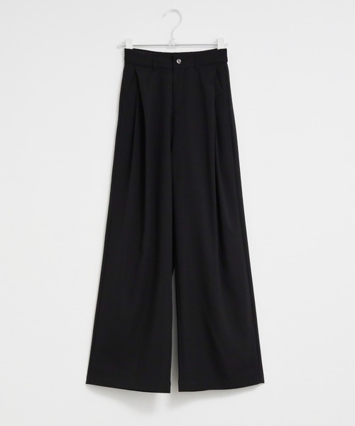 DRESS PLUS(ドレスプラス)の「きれいめ楽ちんワイドパンツ(その他パンツ・レディース・ブラック/サンドグレー・L/S/M)」の20枚目の写真