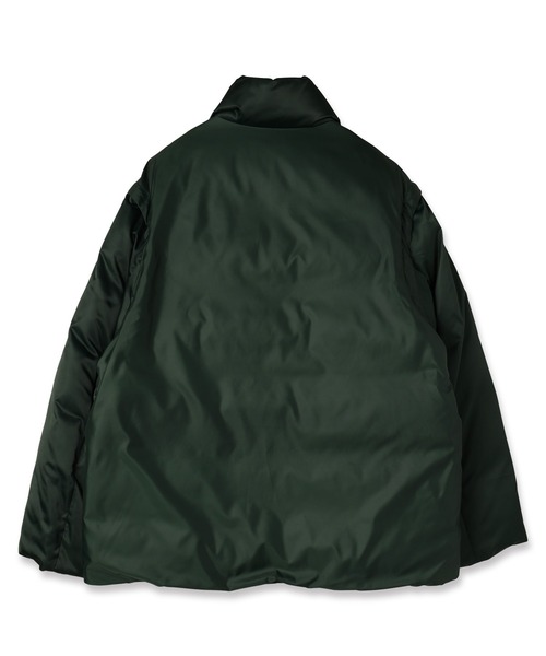 CULLNI（クルニ）の「High Count Taffeta Removable Sleeve Down Jacket（ダウンジャケット/コート・メンズ・グリーン/ブラック・1/2/0）」の5枚目の写真