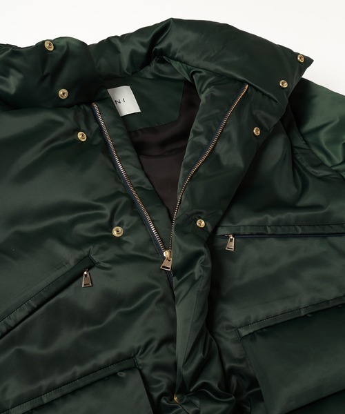 CULLNI（クルニ）の「High Count Taffeta Removable Sleeve Down Jacket（ダウンジャケット/コート・メンズ・グリーン/ブラック・1/2/0）」の7枚目の写真