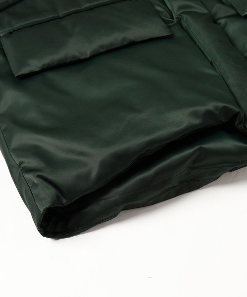 CULLNI（クルニ）の「High Count Taffeta Removable Sleeve Down Jacket（ダウンジャケット/コート・メンズ・グリーン/ブラック・1/2/0）」の11枚目の写真