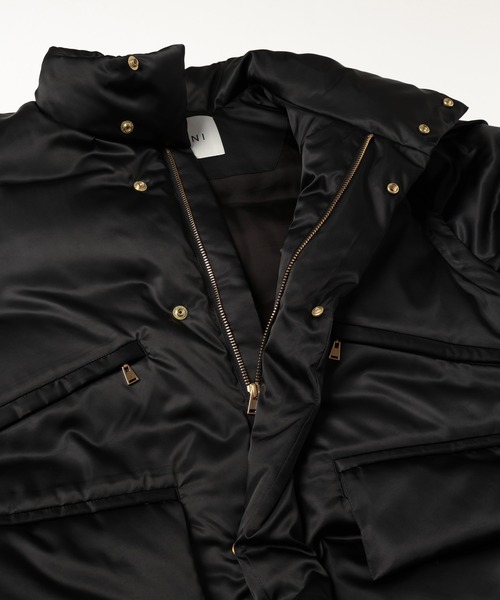 CULLNI（クルニ）の「High Count Taffeta Removable Sleeve Down Jacket（ダウンジャケット/コート・メンズ・グリーン/ブラック・1/2/0）」の14枚目の写真