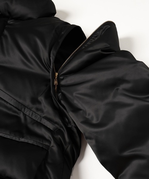 CULLNI（クルニ）の「High Count Taffeta Removable Sleeve Down Jacket（ダウンジャケット/コート・メンズ・グリーン/ブラック・1/2/0）」の16枚目の写真