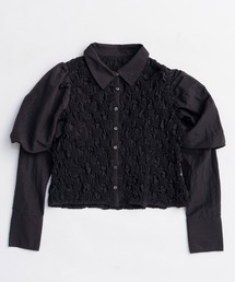 MAISON SPECIAL ブラック長袖トップス MAISON SPECIAL｜メゾン スペシャルのトップス（長袖）通販