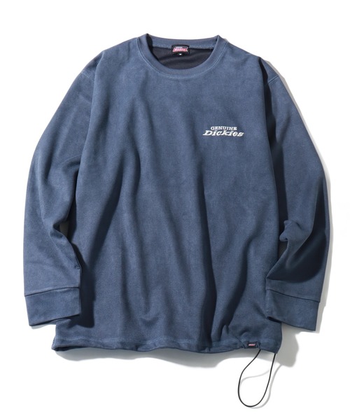 Dickies(ディッキーズ)の「【GENUINE DICKIES/ジェニュインディッキーズ】ツイルポリスエード ドロスト プルオーバー(スウェット・メンズ・ブルー/アイボリー/ダークグリーン/スミクロ・M/XL/L)」の15枚目の写真