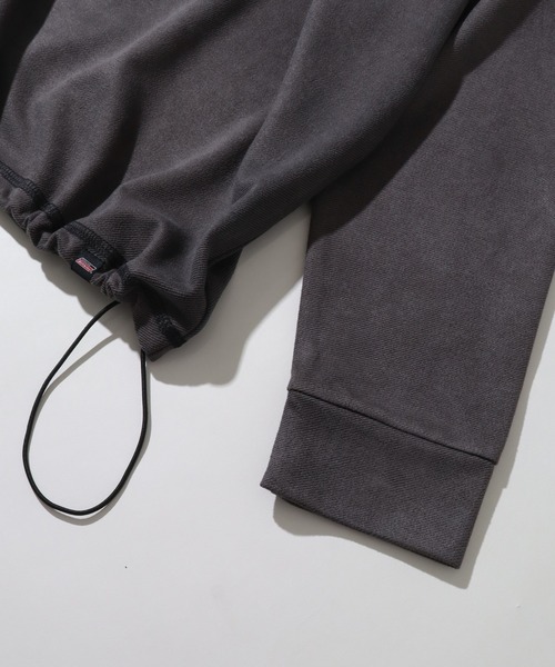Dickies(ディッキーズ)の「【GENUINE DICKIES/ジェニュインディッキーズ】ツイルポリスエード ドロスト プルオーバー(スウェット・メンズ・ブルー/アイボリー/ダークグリーン/スミクロ・M/XL/L)」の18枚目の写真