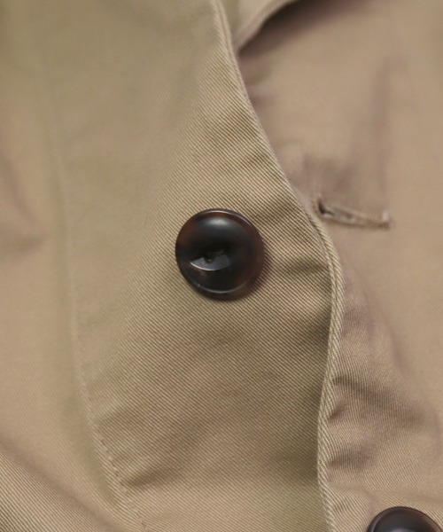 OMNIGOD（オムニゴッド）の「[OMNIGOD womens / オムニゴッド] チノ トラバーユコート（その他アウター・レディース・ベージュ/ネイビー・FREE）」の13枚目の写真