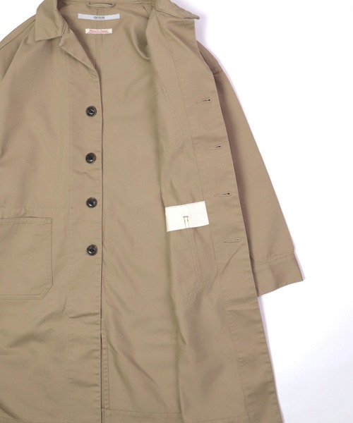 OMNIGOD（オムニゴッド）の「[OMNIGOD womens / オムニゴッド] チノ トラバーユコート（その他アウター・レディース・ベージュ/ネイビー・FREE）」の22枚目の写真
