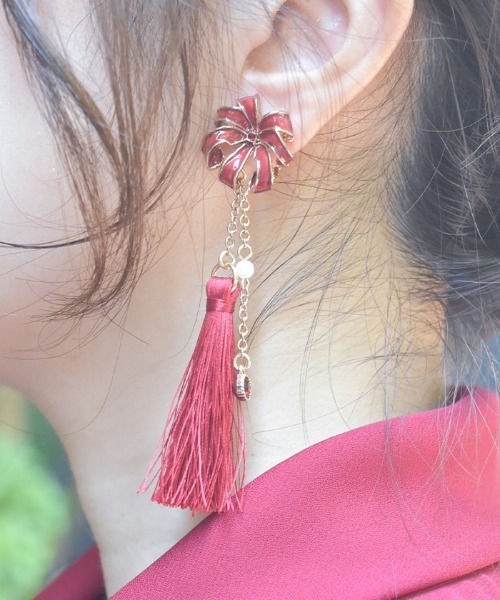 axes アクシーズファム　ハンドメードリボン付きhandmade BIGリボン アクシーズファムビッグリボントップス （アクシーズファム