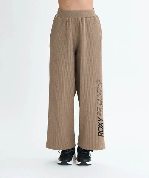 ROXY(ロキシー)の「BE ACTIVE PANTS/ロキシー速乾UVケアウエストゴムワッフルストレートワイドパンツ(その他パンツ・レディース・ホワイト/ブラック/カモフラージュ・MEDIUM/SMALL/LARGE)」の14枚目の写真