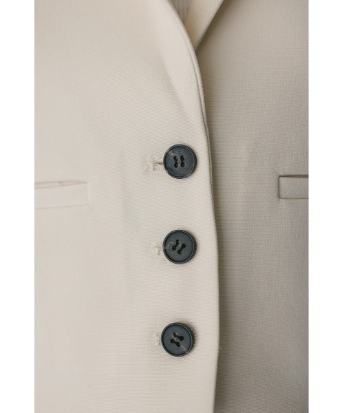 STYLEMIXER(スタイルミキサー)の「ショートテーラーベスト(ベスト・レディース・アイボリー/ブラック・FREE)」の12枚目の写真