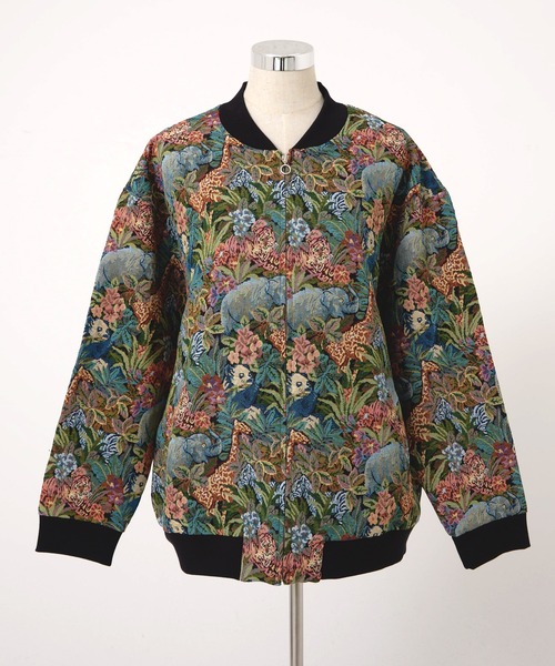 Revo.（レボ）の「Revo. ヴィンテージライク ゴブラン ジャガード 総柄 ジップアップ ブルゾン（ブルゾン・メンズ・その他3/その他7/その他4/その他9/その他2/その他1/その他8/その他6/その他/その他5・2/1/3）」の7枚目の写真