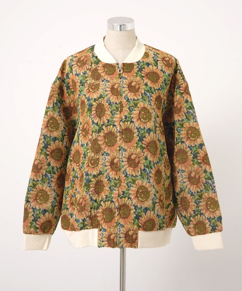 Revo.（レボ）の「Revo. ヴィンテージライク ゴブラン ジャガード 総柄 ジップアップ ブルゾン（ブルゾン・メンズ・その他3/その他7/その他4/その他9/その他2/その他1/その他8/その他6/その他/その他5・2/1/3）」の8枚目の写真