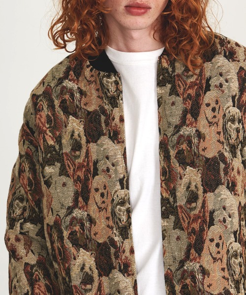 Revo.（レボ）の「Revo. ヴィンテージライク ゴブラン ジャガード 総柄 ジップアップ ブルゾン（ブルゾン・メンズ・その他3/その他7/その他4/その他9/その他2/その他1/その他8/その他6/その他/その他5・2/1/3）」の21枚目の写真