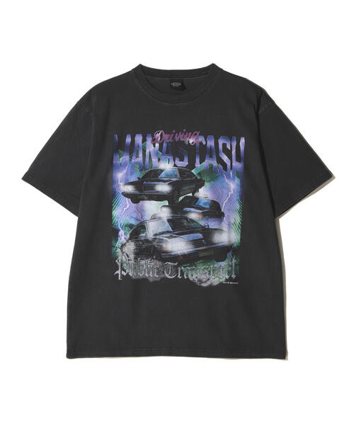 MANASTASH(マナスタッシュ)の「MANASTASH/マナスタッシュ/PUMICE TEE TAXI(Tシャツ/カットソー・メンズ・ホワイト/ブラック/その他3・L/XL/M/S)」の5枚目の写真