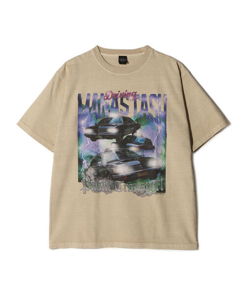 MANASTASH(マナスタッシュ)の「MANASTASH/マナスタッシュ/PUMICE TEE TAXI(Tシャツ/カットソー・メンズ・ホワイト/ブラック/その他3・L/XL/M/S)」の3枚目の写真