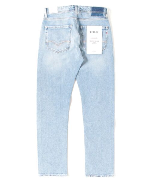 REPLAY(リプレイ)の「コンフォートROCCO コンフォートブルー ストレッチデニム(デニムパンツ・メンズ・ライトブルー・W28xL32/W29xL32/W30xL32/W31xL32/W32xL32/W33xL32/W34xL32/W36xL32)」の8枚目の写真