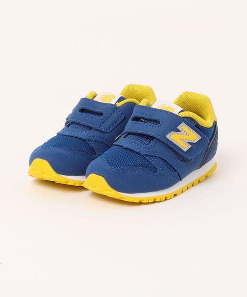 サッカーシューズ ニットタイプ 青/黄 セール】new balance ニューバランス IZ373 ベビースニーカー 子供靴