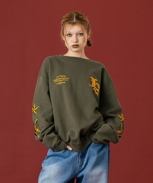 【used】新しい学校のリーダーズ　カレッジスタイル スウェット XL used】新しい学校のリーダーズ カレッジスタイル スウェット XL used