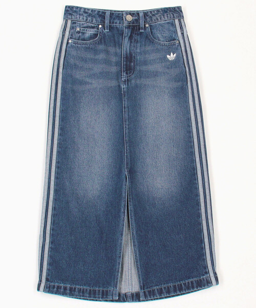 adidas/アディダス DENIM LONG SKIRT / デニムロングスカート
