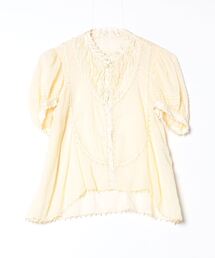 ツモリチサト　半袖ブラウス TSUMORI CHISATO（ツモリチサト）の「ﾀﾞﾝｼﾝｸﾞﾌﾗﾜｰ（シャツ