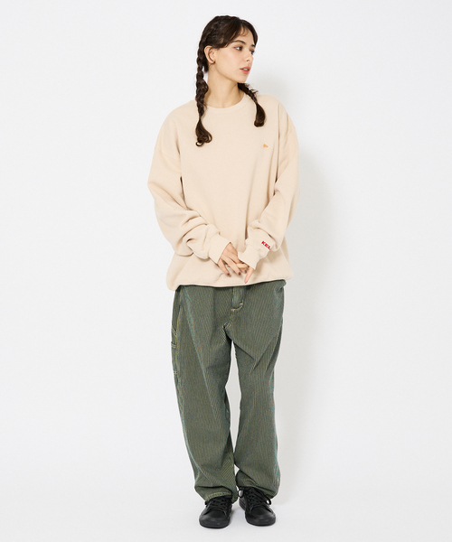 KELTY(ケルティ)の「【KELTY / ケルティ】ミニロゴ クルーネックスウェット KE25213069(スウェット・メンズ・ホワイト/ブラック/ベージュ/ネイビー/グレー・M/L/XL)」の14枚目の写真