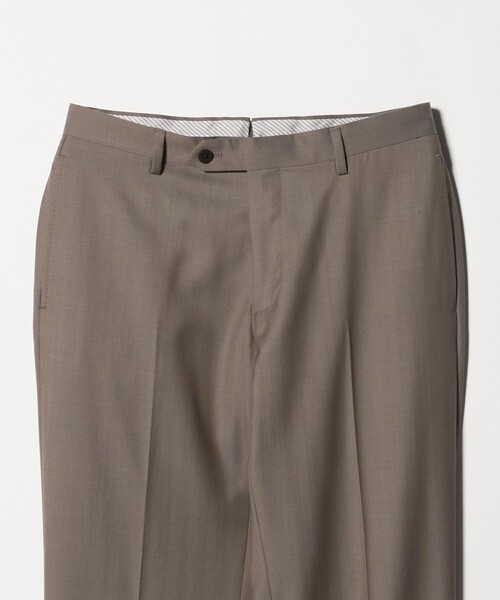 DRAGO ミニヘリンボーン CLS ノープリーツ スーツパンツ（スーツ
