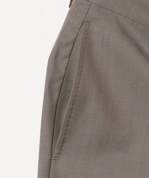 green label relaxing（グリーンレーベルリラクシング）の「DRAGO ミニヘリンボーン CLS ノープリーツ スーツパンツ（スーツパンツ・メンズ・ネイビー/ベージュ・72/76/84/80/92/88）」の12枚目の写真