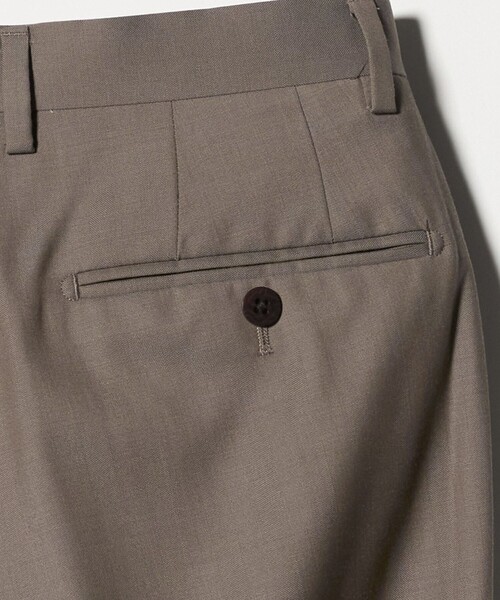 green label relaxing（グリーンレーベルリラクシング）の「DRAGO ミニヘリンボーン CLS ノープリーツ スーツパンツ（スーツパンツ・メンズ・ネイビー/ベージュ・72/76/84/80/92/88）」の13枚目の写真