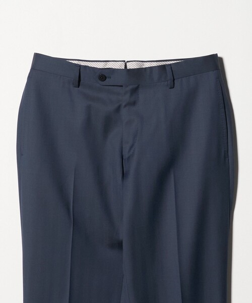 green label relaxing（グリーンレーベルリラクシング）の「DRAGO ミニヘリンボーン CLS ノープリーツ スーツパンツ（スーツパンツ・メンズ・ネイビー/ベージュ・72/76/84/80/92/88）」の19枚目の写真
