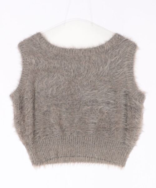 archives（アルシーヴ）の「メランジフェザーニットベスト（ベスト・レディース・モカ/グレー/ブラウン/アイボリー・MEDIUM）」の5枚目の写真