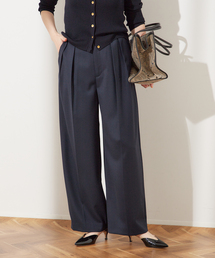 journal standard L'essage | 《追加》ウールトリコチン ワイドパンツ(スラックス)