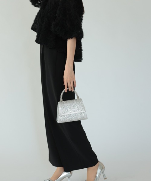 Cupid Heart(キューピッドハート)の「【Cupid Heart】結婚式用!ビジューbag(ショルダーバッグ・レディース・ブラック/シルバー/ゴールド・MEDIUM)」の14枚目の写真